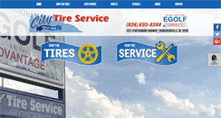 Desktop Screenshot of citytireservice.com