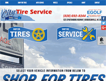 Tablet Screenshot of citytireservice.com